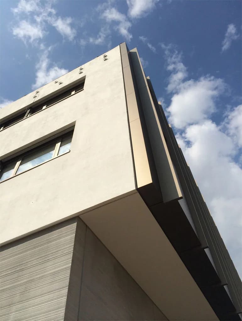 Interior of the inspection hall