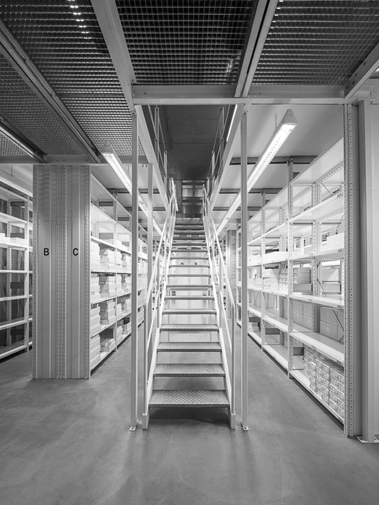 Worker in cleanroom gear
