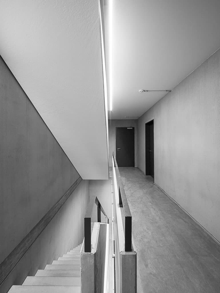 Cleanroom corridor
