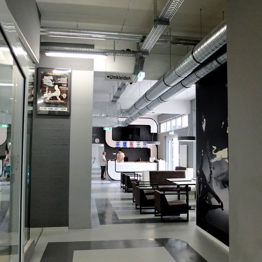 Reception area