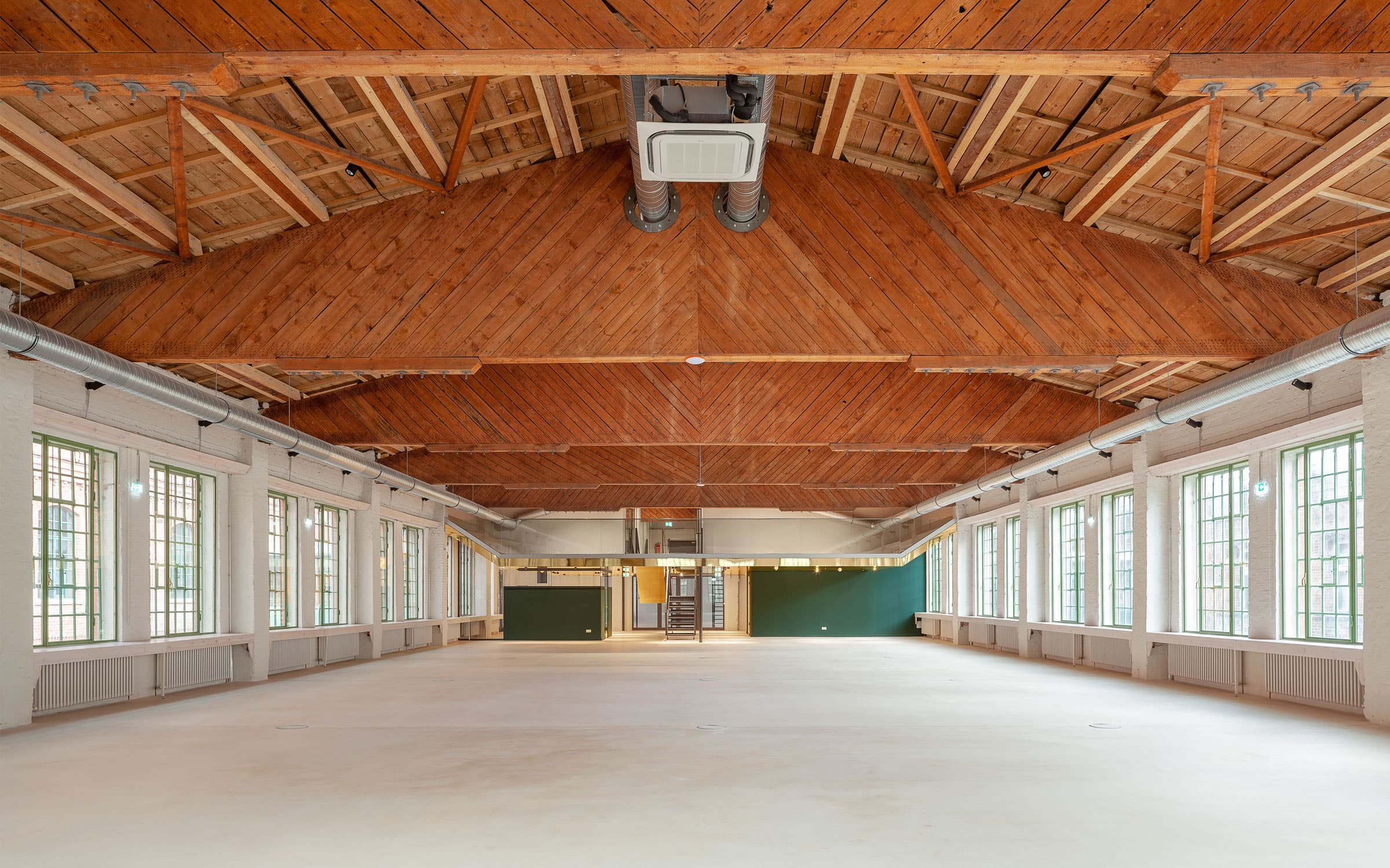 View from the mezzanine level