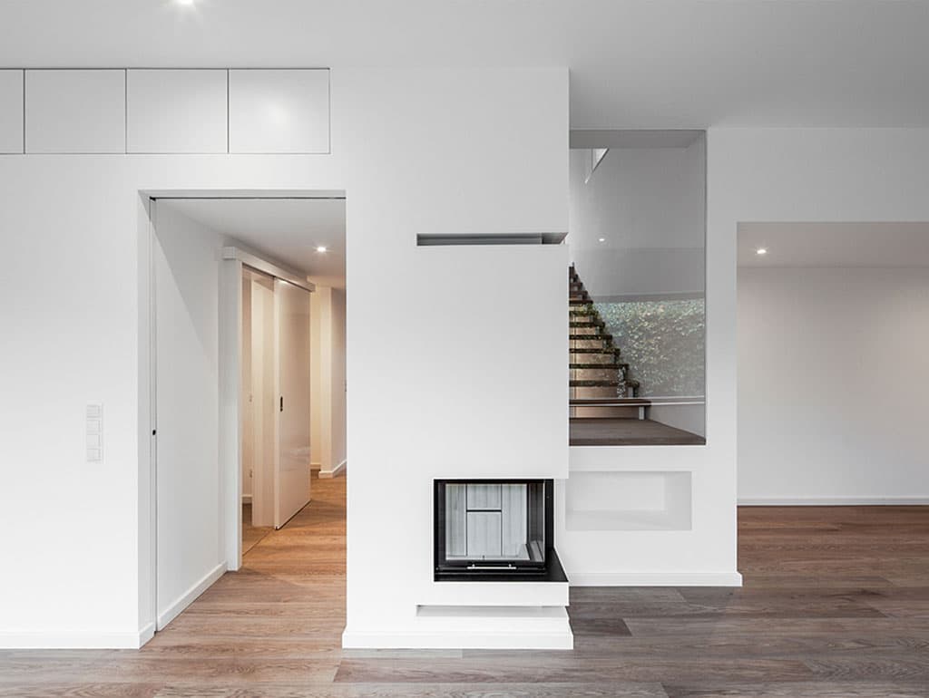 View of the staircase from above