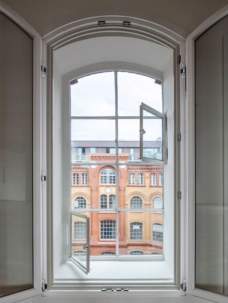 Architectural facade detail