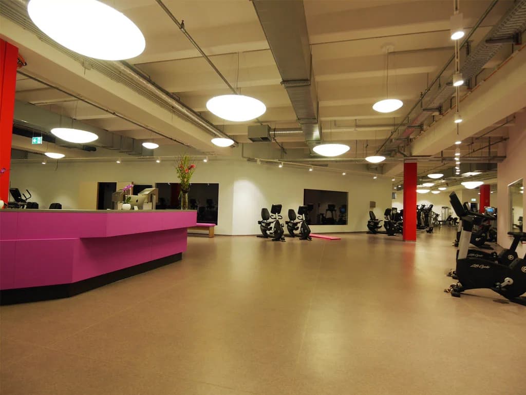 Cardio equipment area