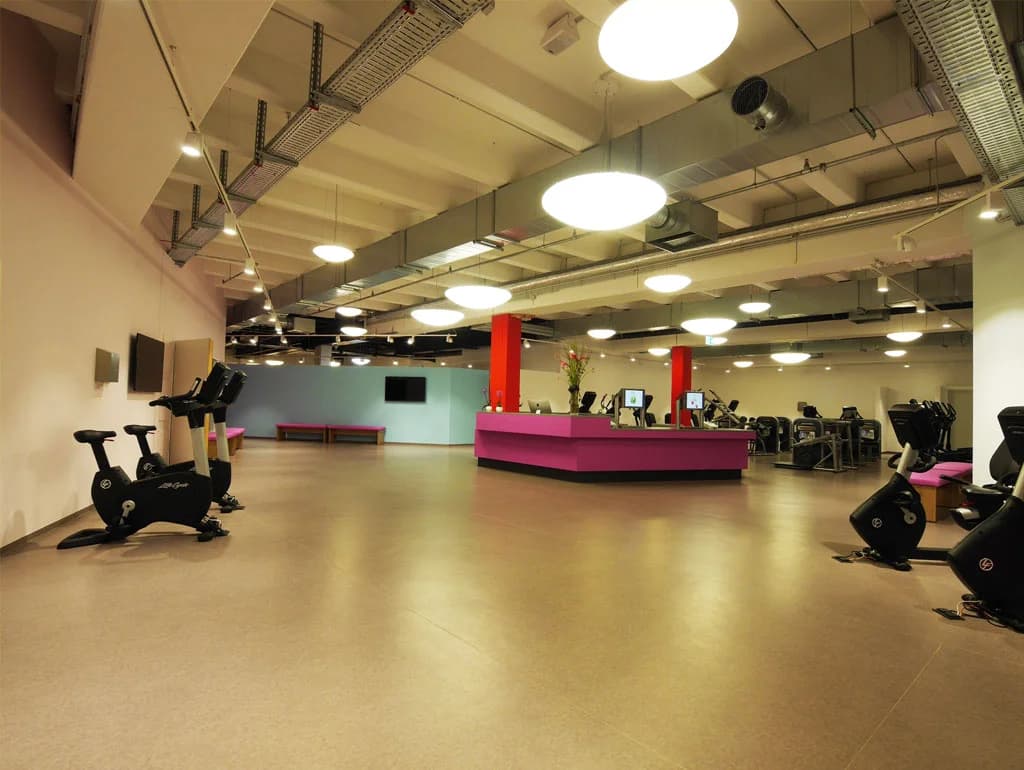 Another view of the workout floor