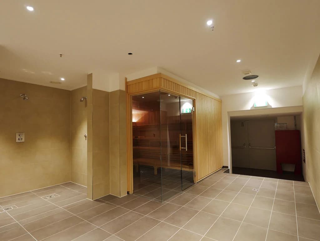 Sauna area