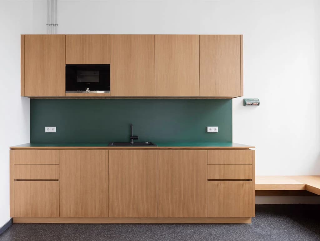 Another view of the open office